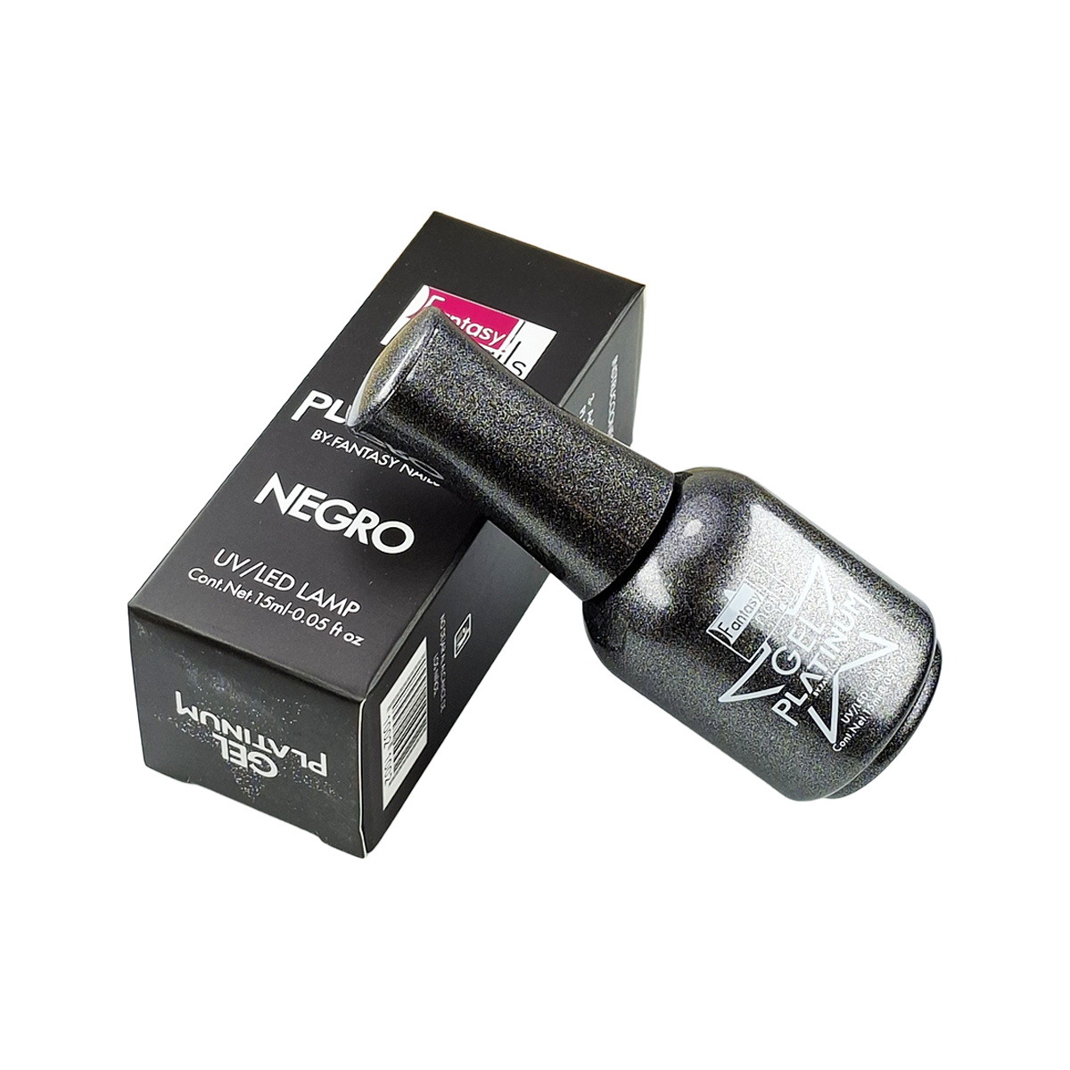 Gel Platinum Black 15 Ml Fantasy Nails