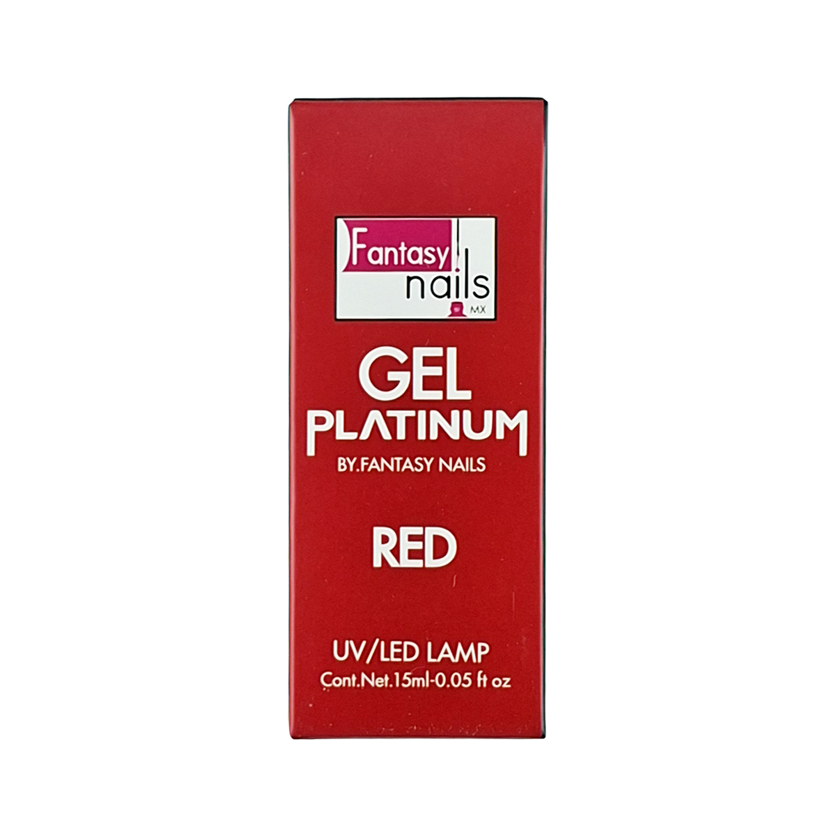 Gel Platinum Red 15 Ml Fantasy Nails