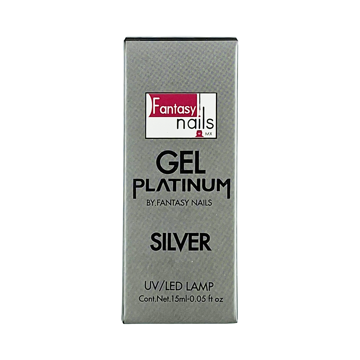 Gel Platinum Silver 15 Ml Fantasy Nails