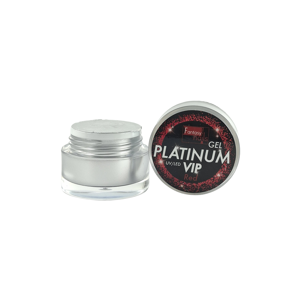 Gel Platinum Vip Red Fantasy Nails
