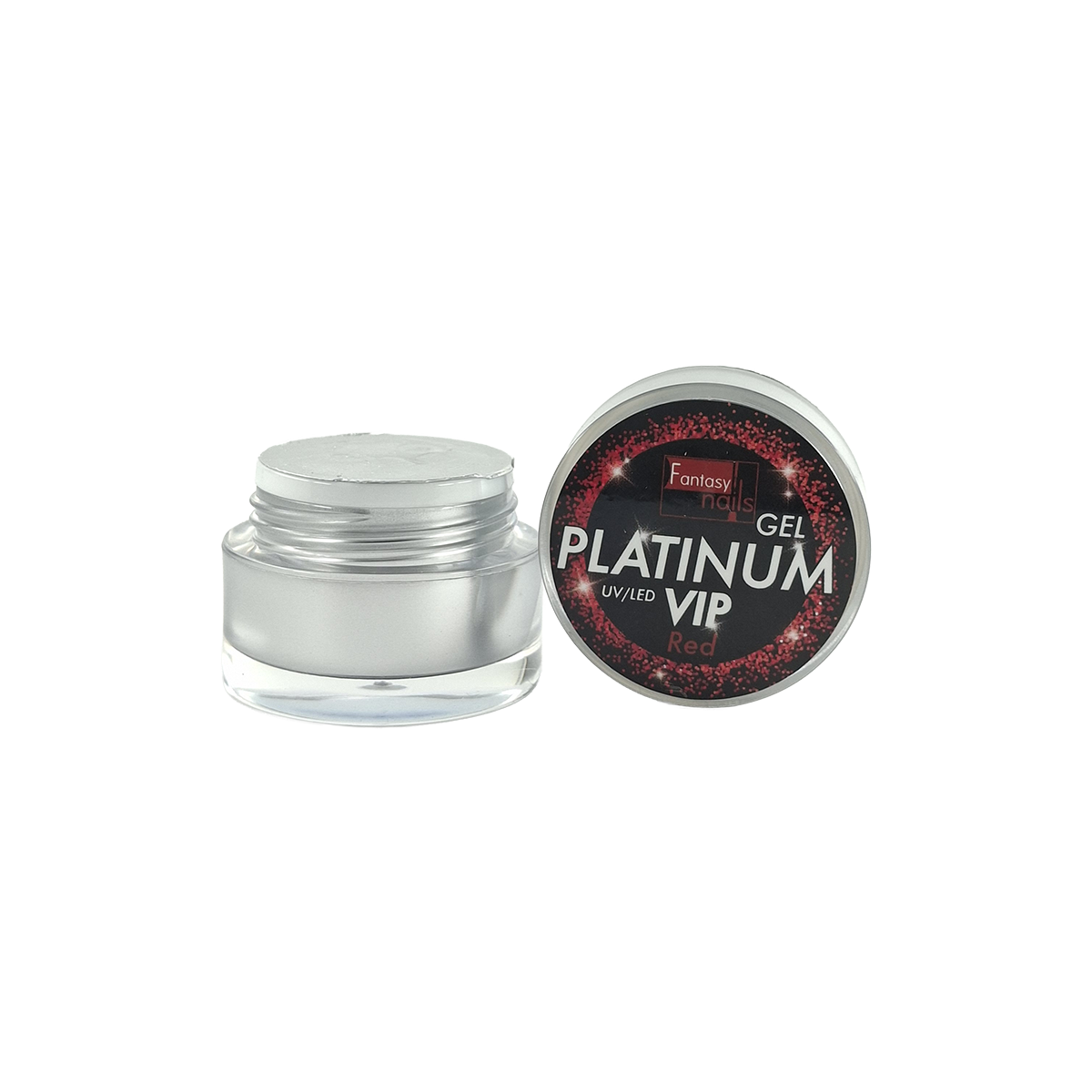 Gel Platinum Vip Red Fantasy Nails
