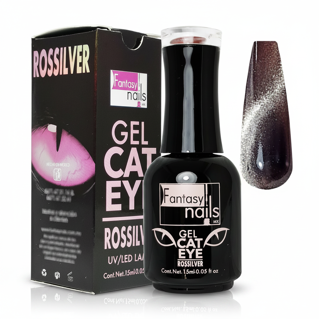 Gel Cat Eye Rossilver Fantasy Nails