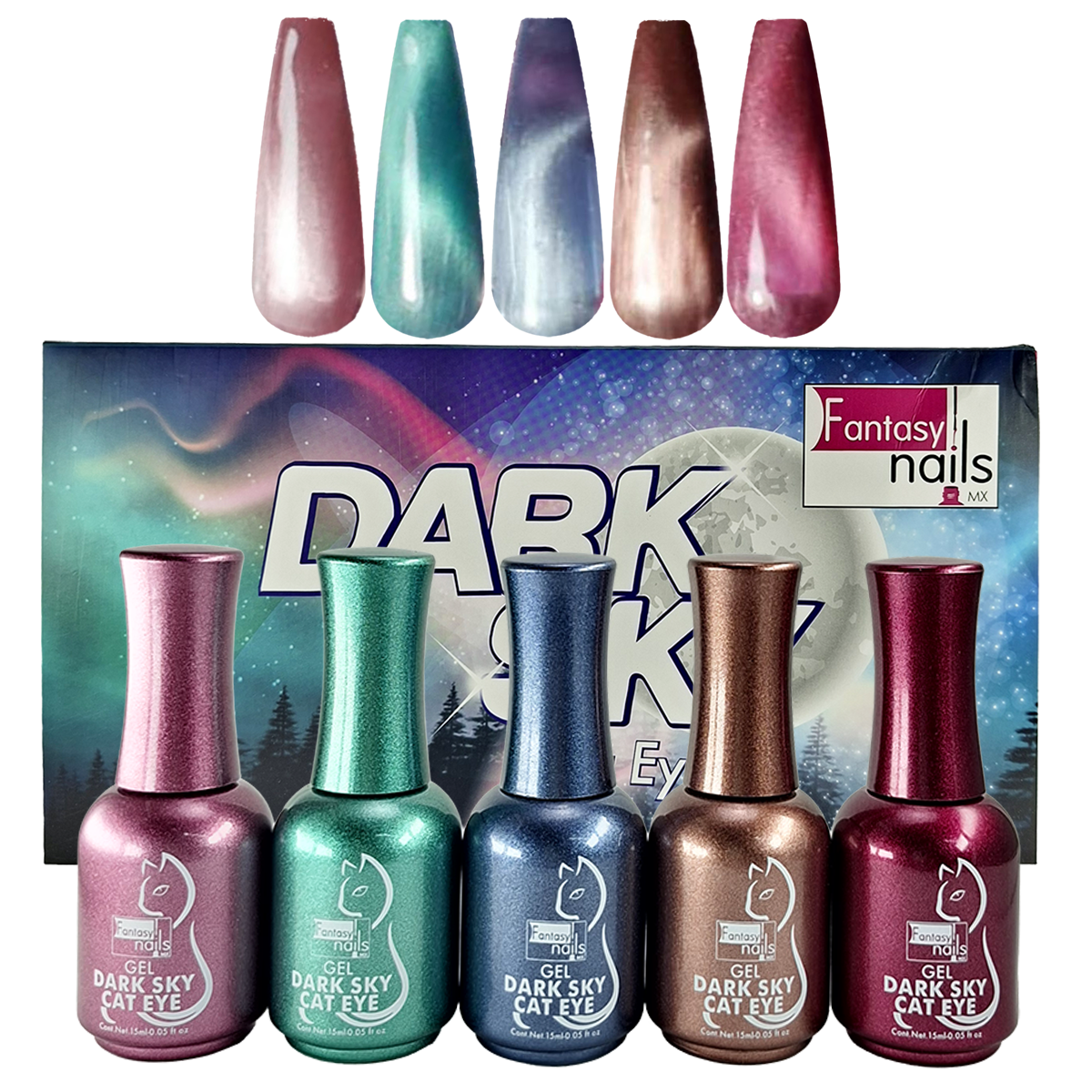 Gel Coleccion Dark Sky  Fantasy Nails