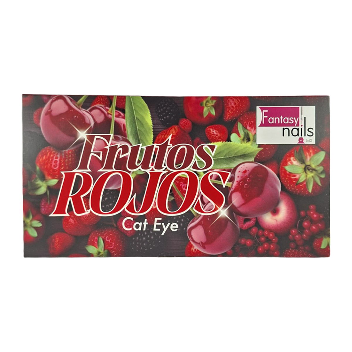 Coleccion Gel Frutos Rojos Cat Eye Fantasy Nails