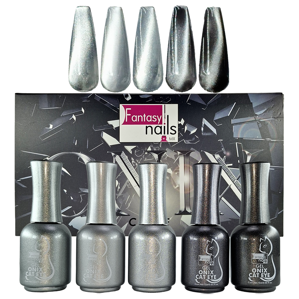 Coleccion Gel Onix Cat Eye Fantasy Nails