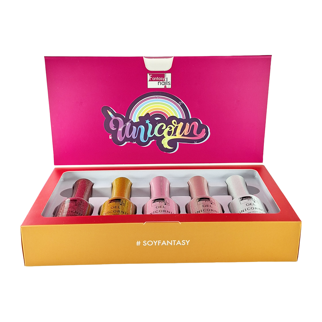 Coleccion Gel Unicornio  Fantasy Nails