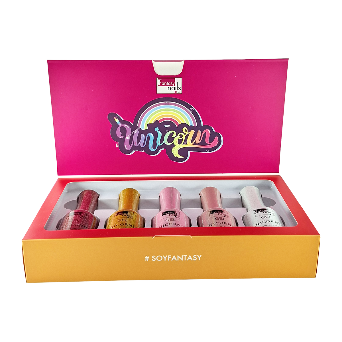 Coleccion Gel Unicornio  Fantasy Nails