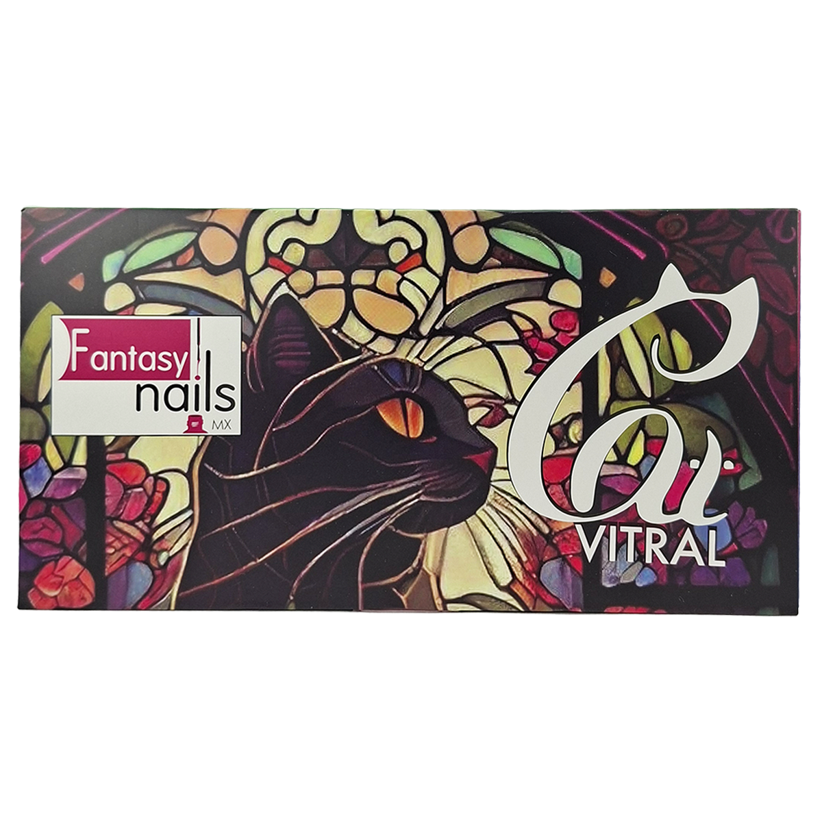 Coleccion Gel Cat Vitral  Fantasy Nails