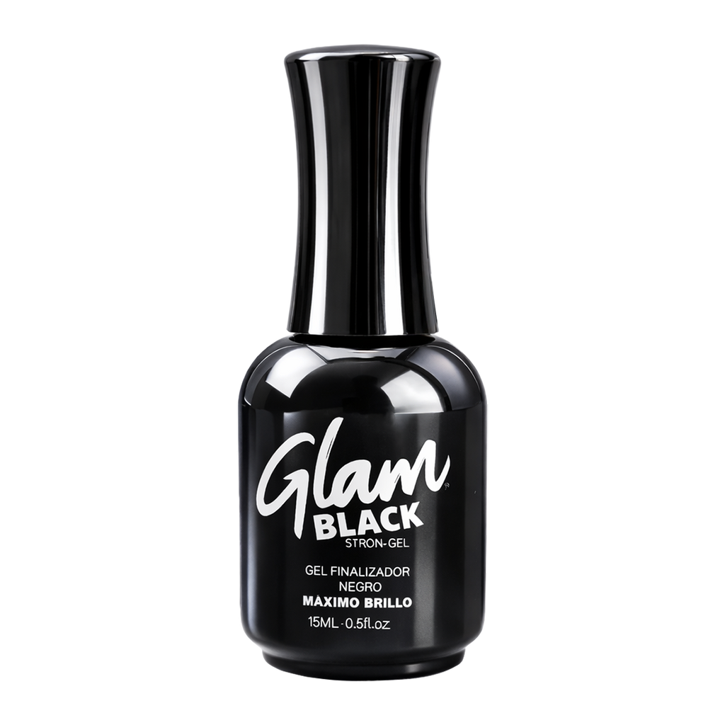 Gel Finalizador Top Glam Black 15 Ml Fantasy Nails