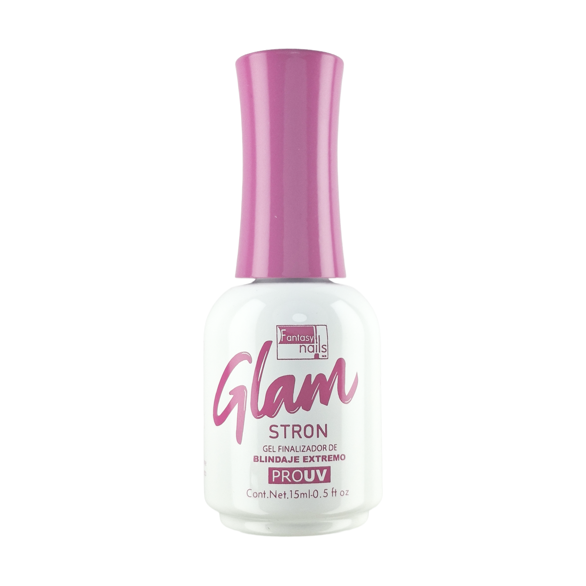 Top Coat Glam Strong Blindaje Extremo 15 Ml Fantasy Nails