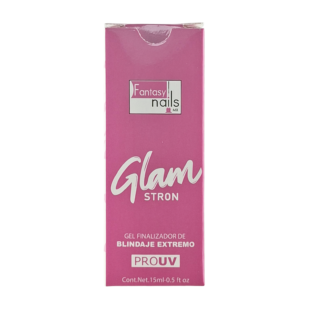 Top Coat Glam Strong Blindaje Extremo 15 Ml Fantasy Nails