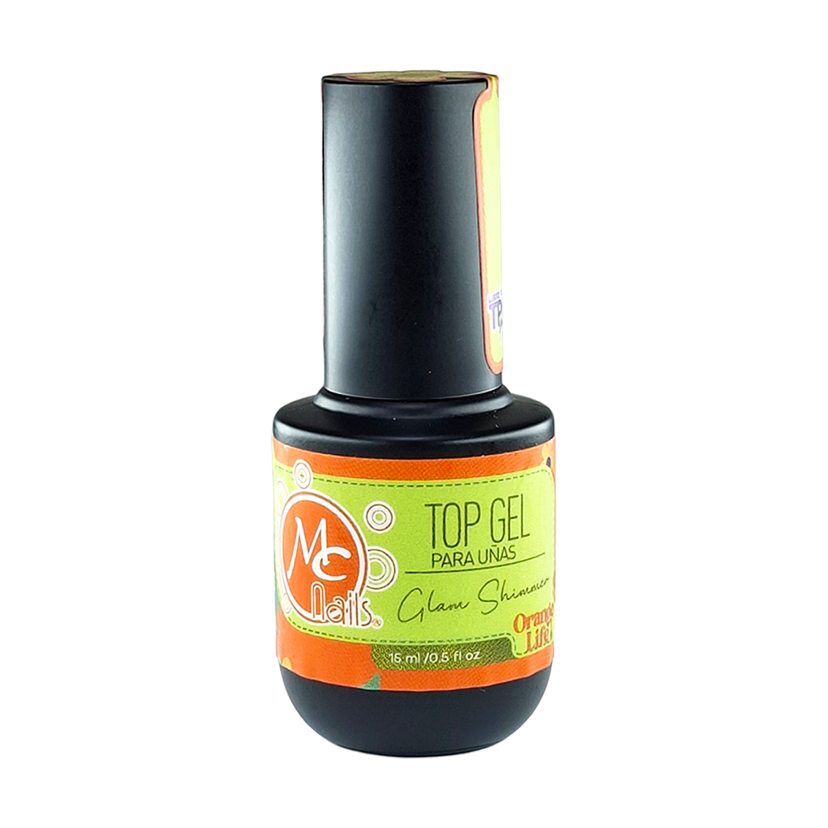 Top Gel Glam Shimmer 15 Ml Mc Nails