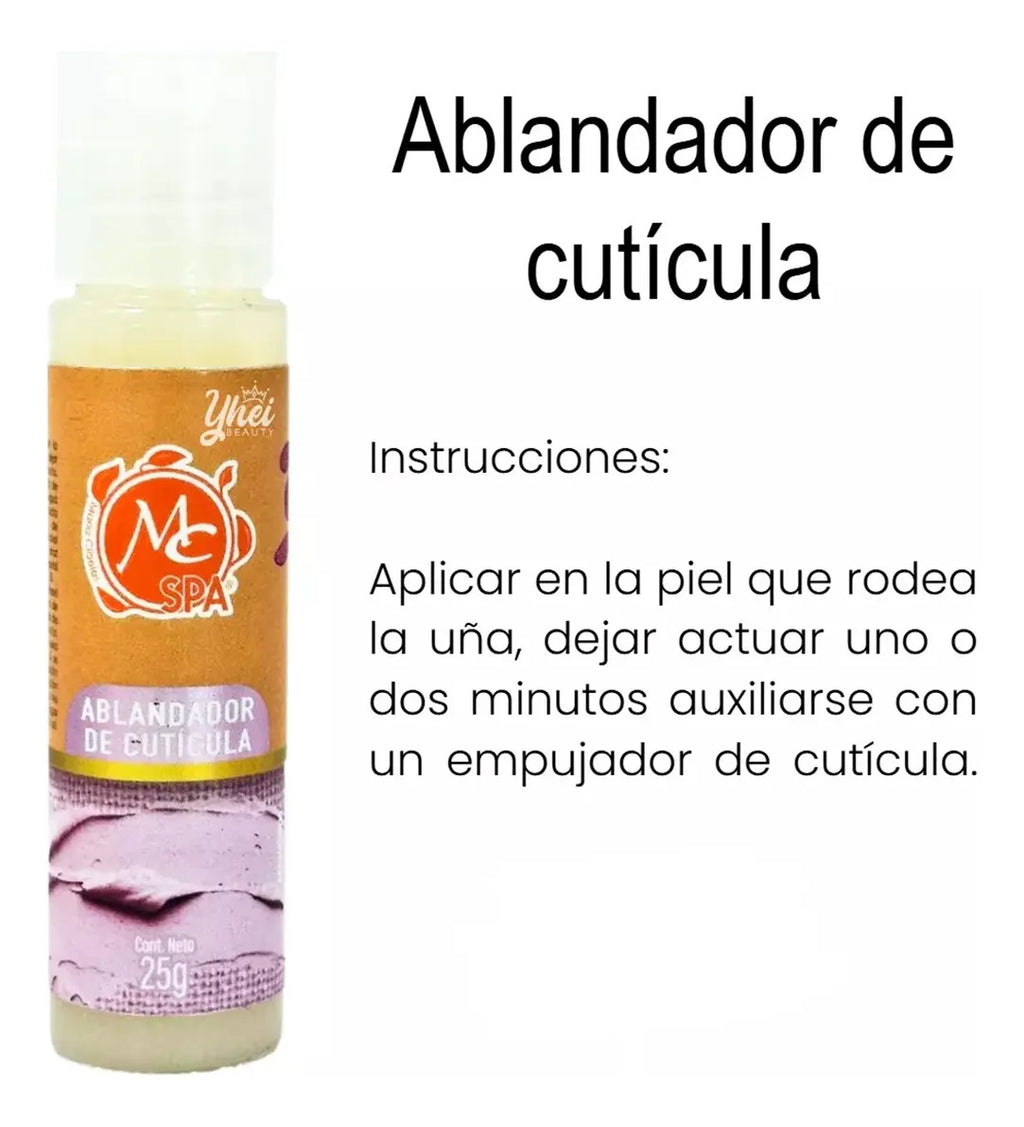 Kit Practi Spa Para Pedicure Y Manicure Mango Tropical 9 Pzs Mc Nails