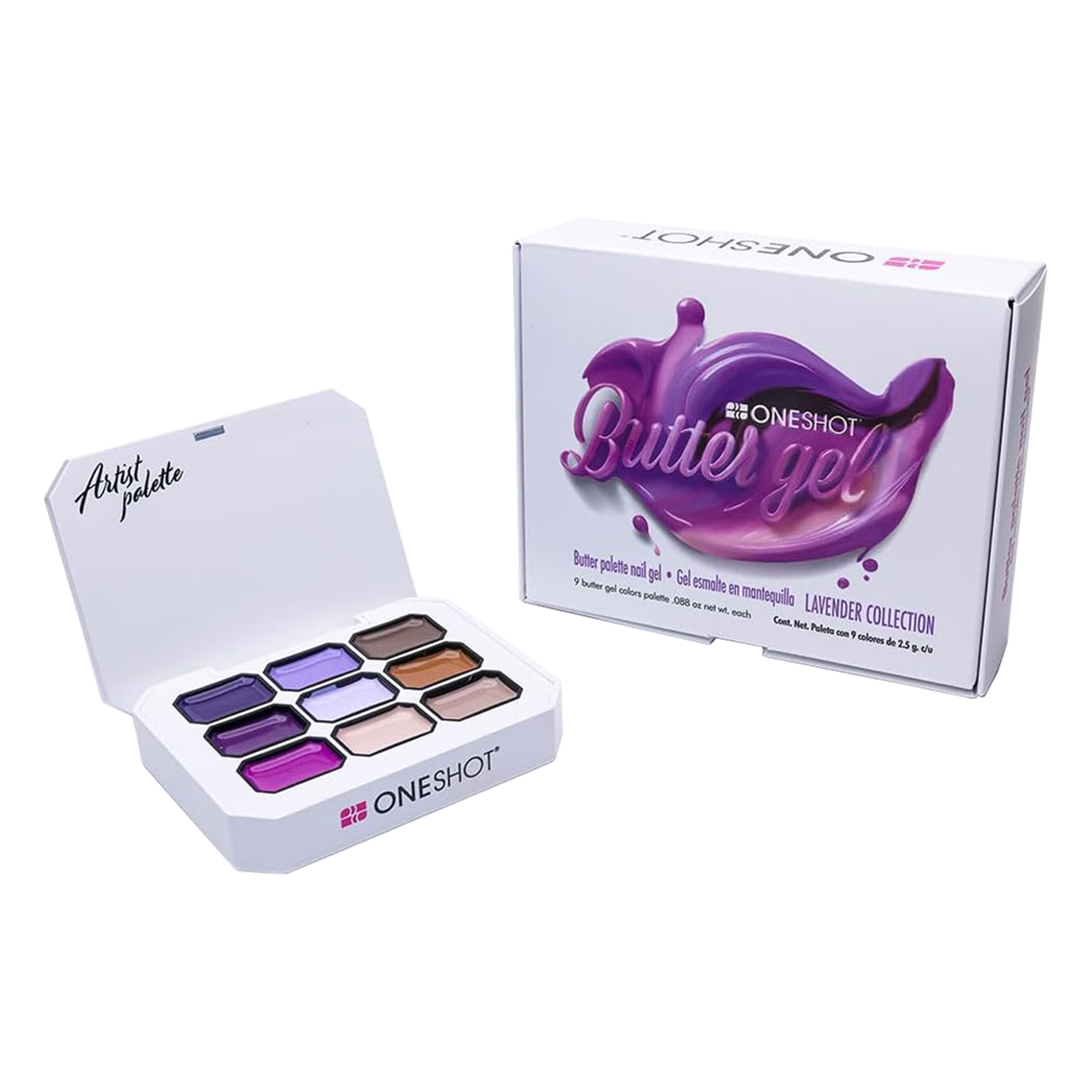 Coleccion Gel Butter Lavender Nail Factory