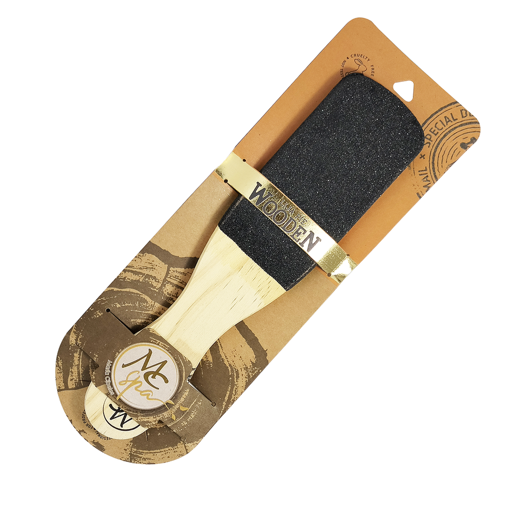 Lija Para Pies De Madera Doble Vista Para Callos Wooden (Fina) Mc Nails