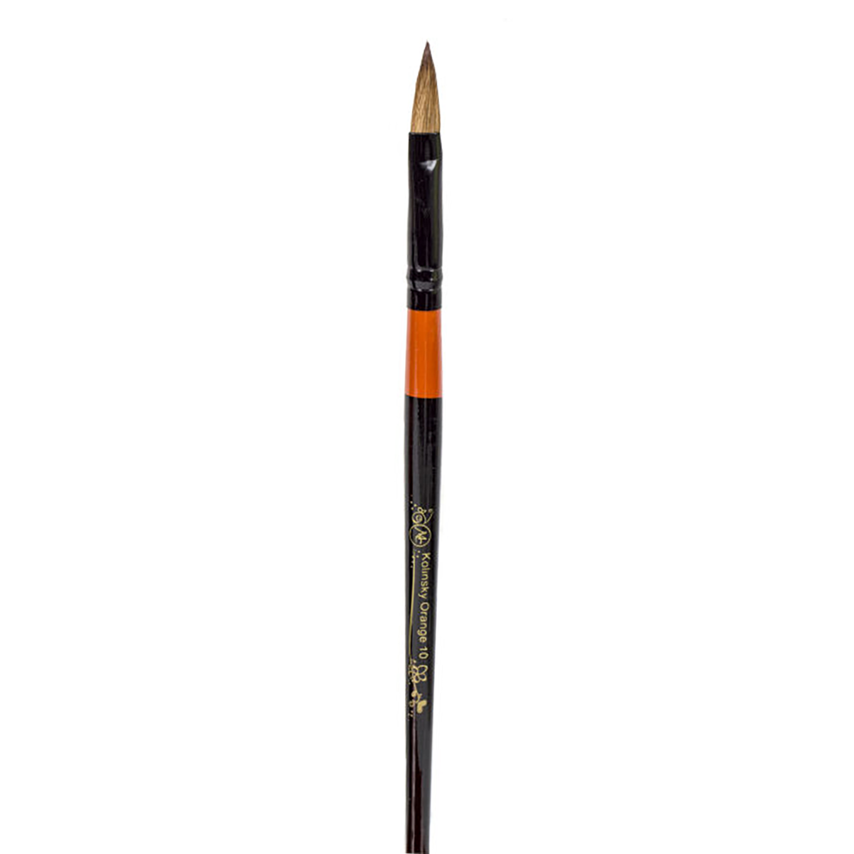 Pincel Kolinsky Orange #10 Para Uñas Acrílicas Mc Nails