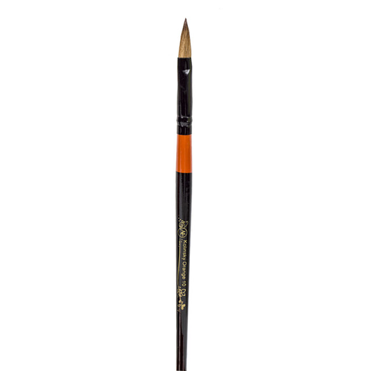 Pincel Kolinsky Orange #10 Para Uñas Acrílicas Mc Nails