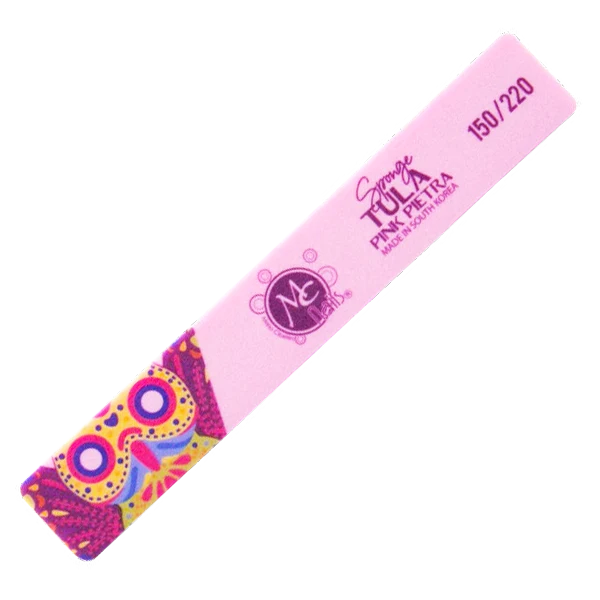 Lima Sponge Para Uñas Pink Pietra 150/220 Mc Nails