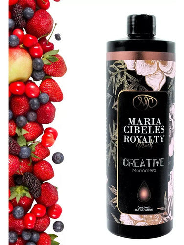 Líquido Acrílico Maria Cibeles Frutos Rojos 16 Oz Mc Nails