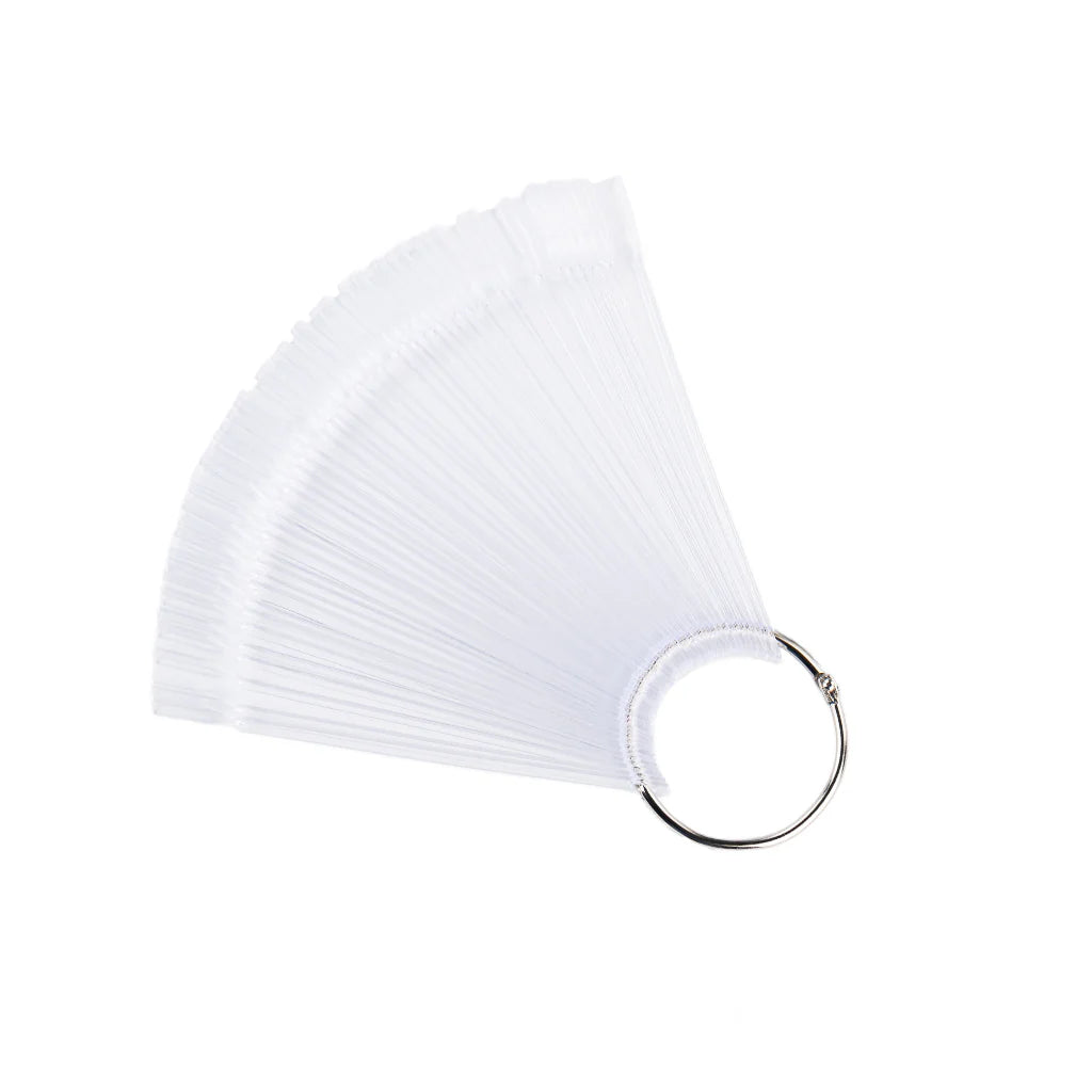 Muestrario De Tips Cristal Abanico 50 Tips Mc Nails