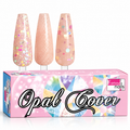 Coleccion Acrilicos 3 Pzs Opal Cover Fantasy Nails