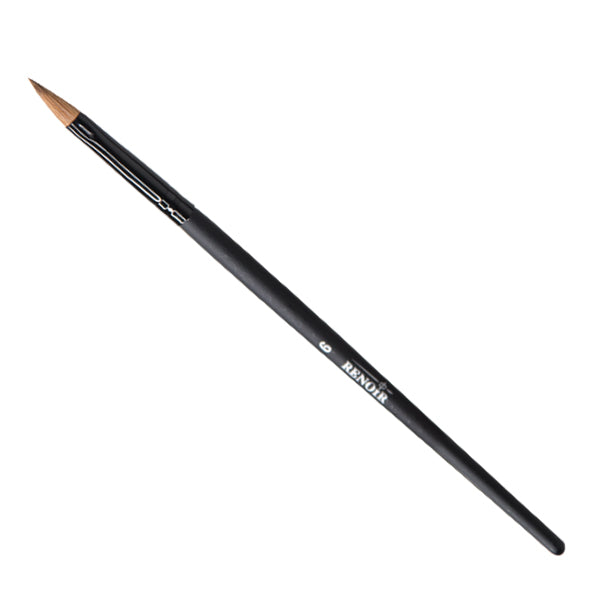 Pincel Kolinsky Semiprofesional Renoir #6 Para Uñas Acrílicas Mc Nails