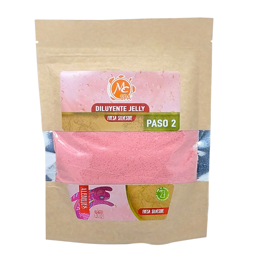 Diluyente Jelly Spa Paso 2 Para Manicure Y Pedicure Fresa Silvestre 400 Gr Mc Nails