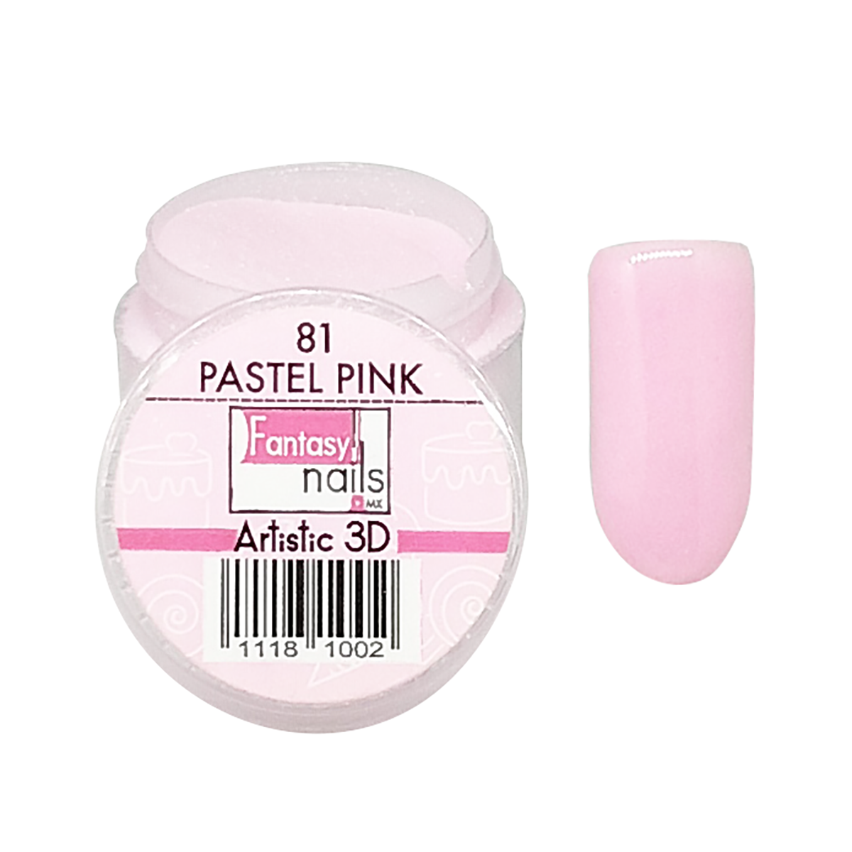 Acricolor Pastel Pink #81 Fantasy Nails