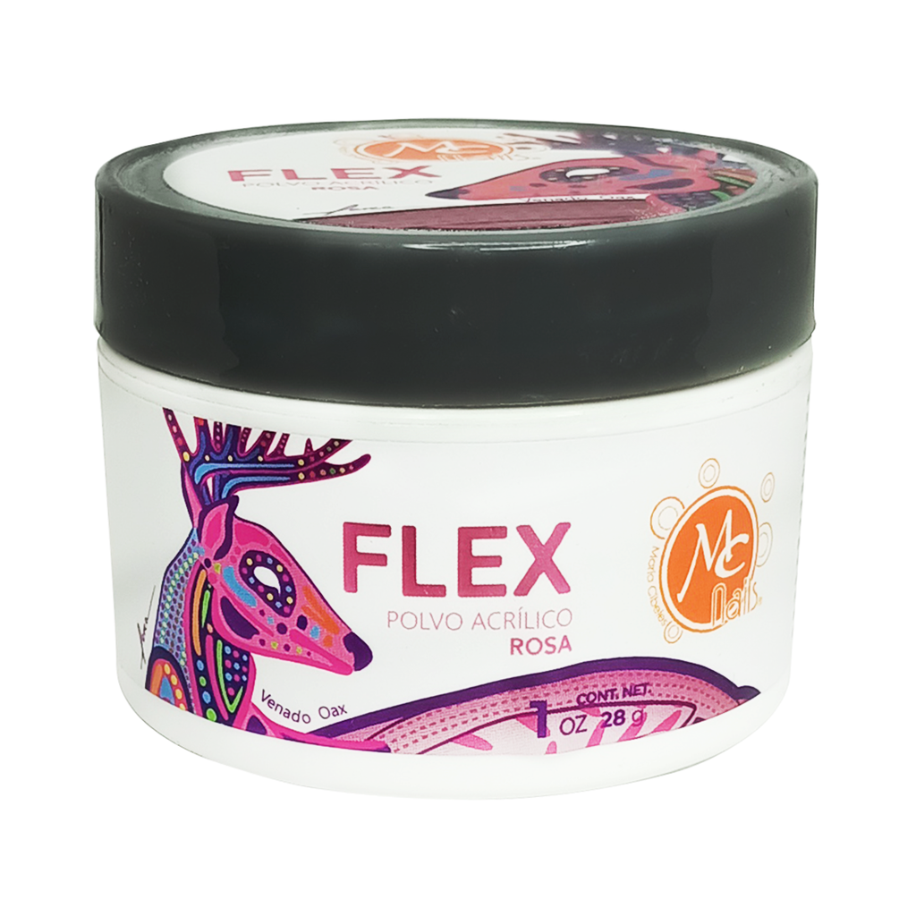 Polvo Acrílico Flex Rosa 1 Oz Mc Nails