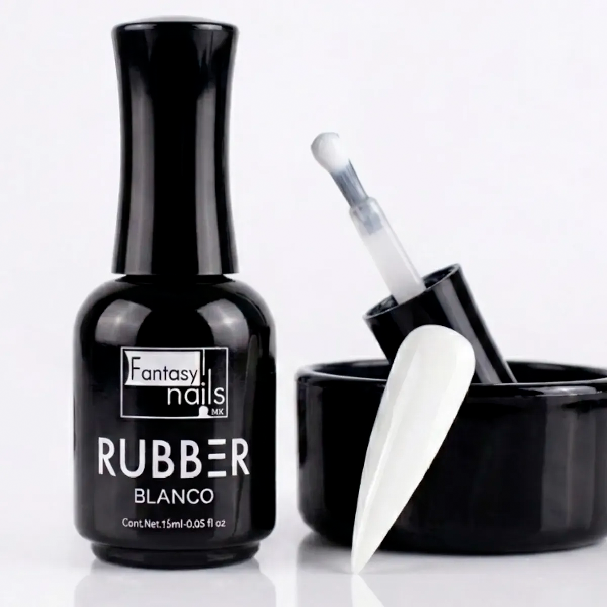 Base Rubber Blanco 15 Ml Fantasy Nails