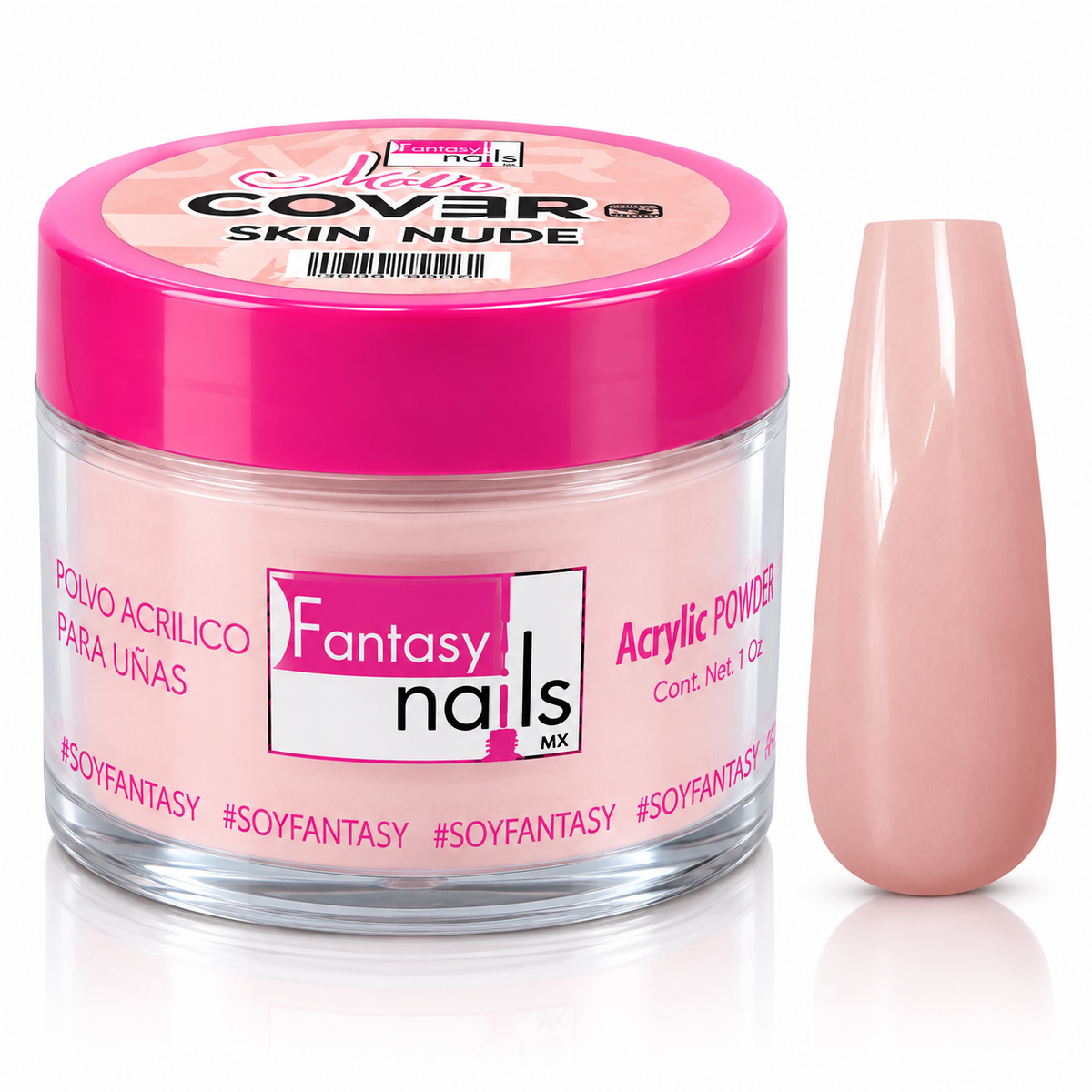 Acrilico Skin Nude 2 Oz Fantasy Nails