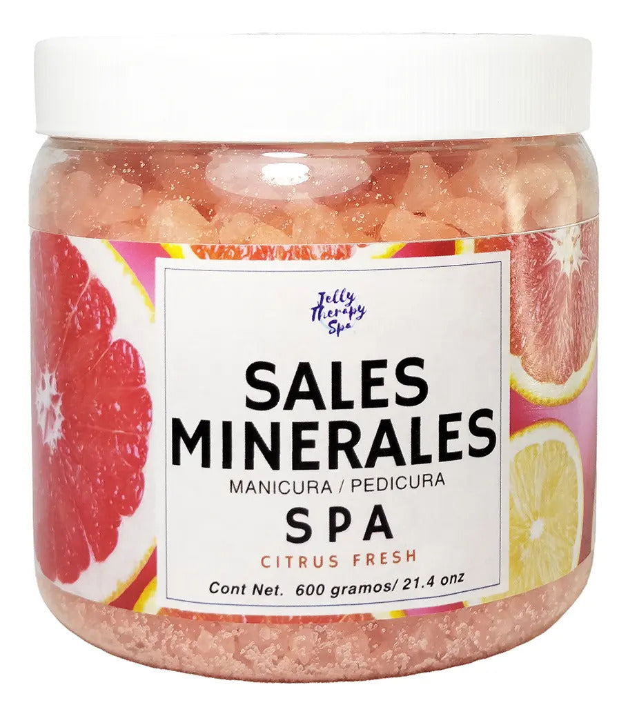 Sales Minerales Desinflamantes Pedicure 600 Gr Aroma A Elegir Jelly Therapy Spa