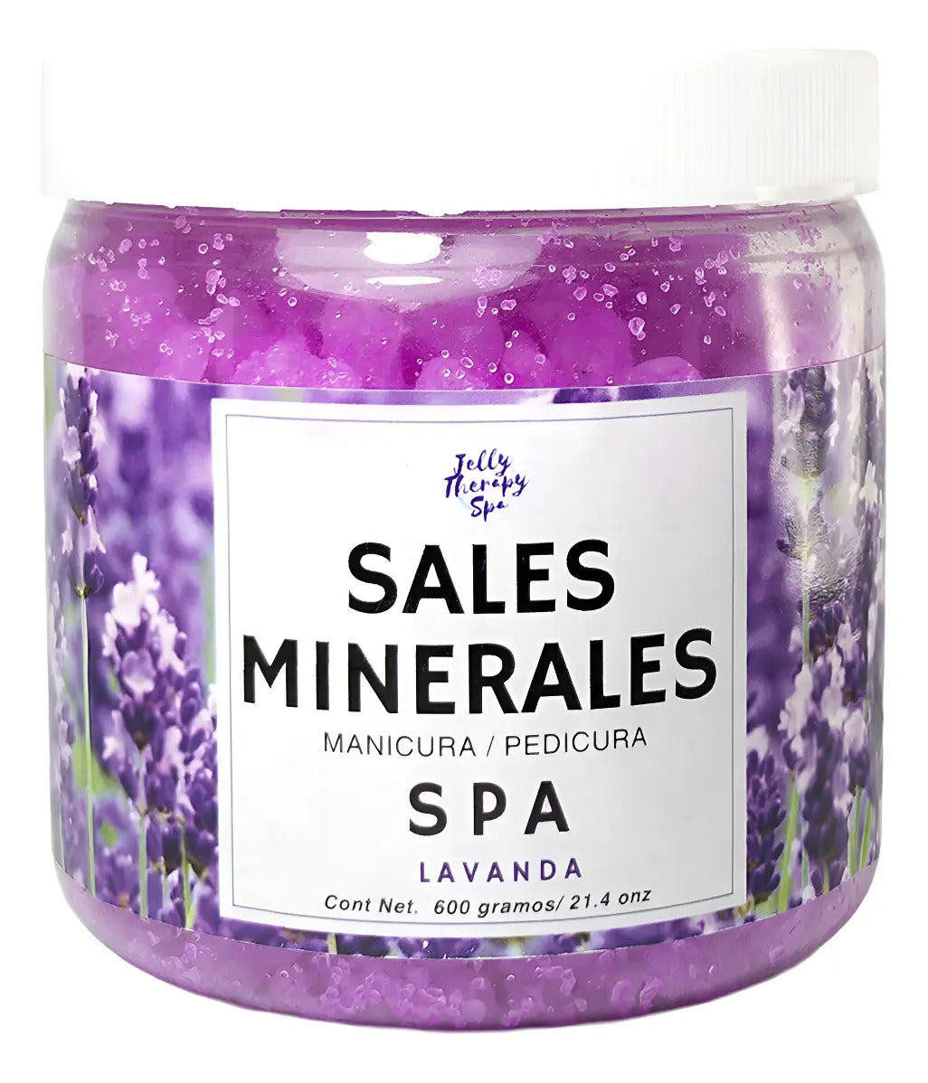 Sales Minerales Desinflamantes Pedicure 600 Gr Aroma A Elegir Jelly Therapy Spa