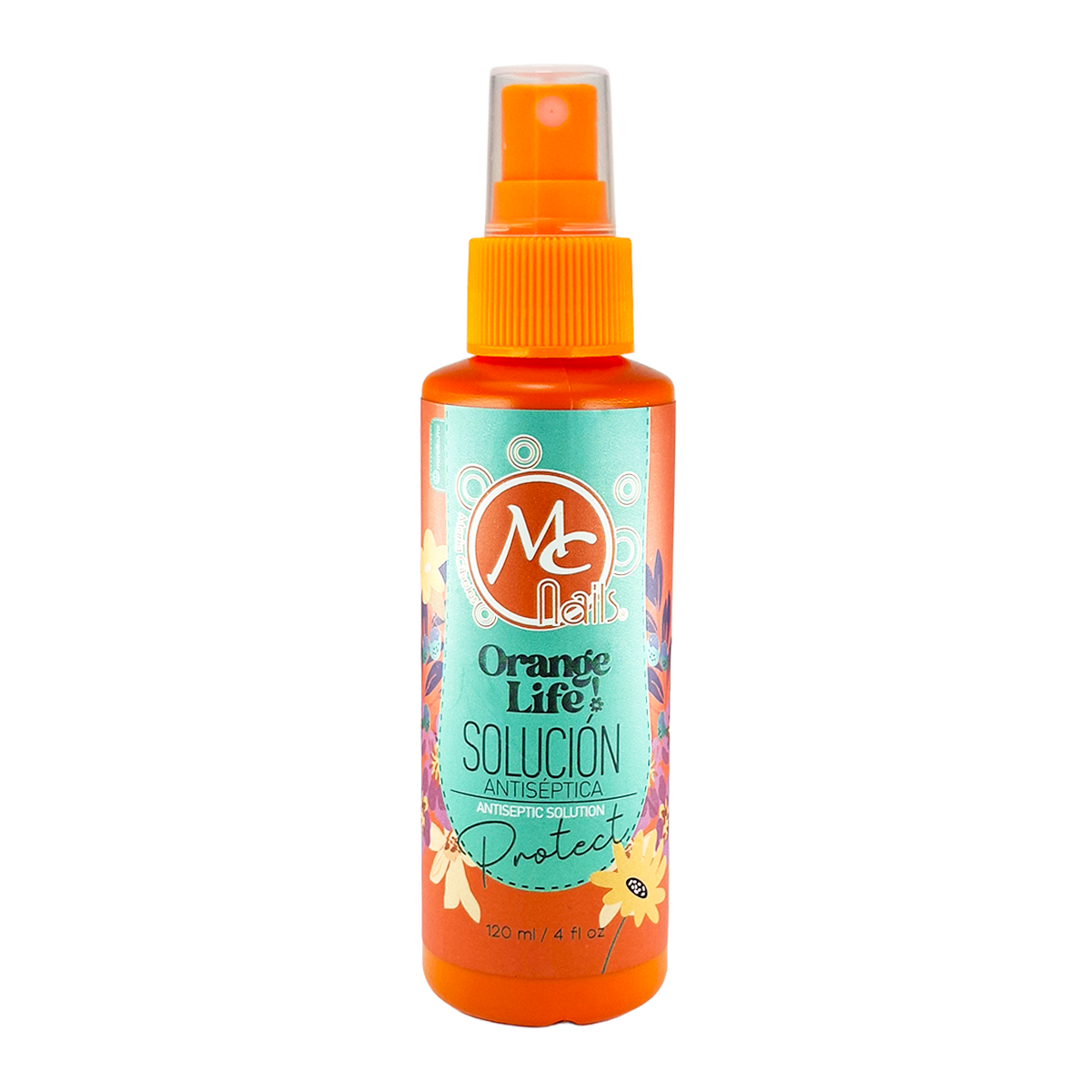 Solución Antiséptica Para Uñas 4 Oz Mc Nails