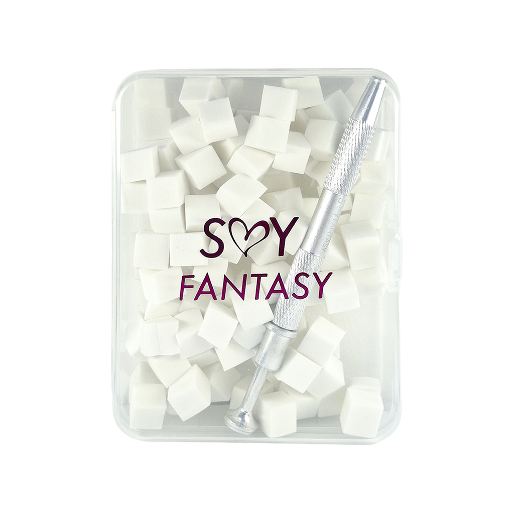 Sujetador Con Esponjas Difuminadoras Gel Fantasy Nails
