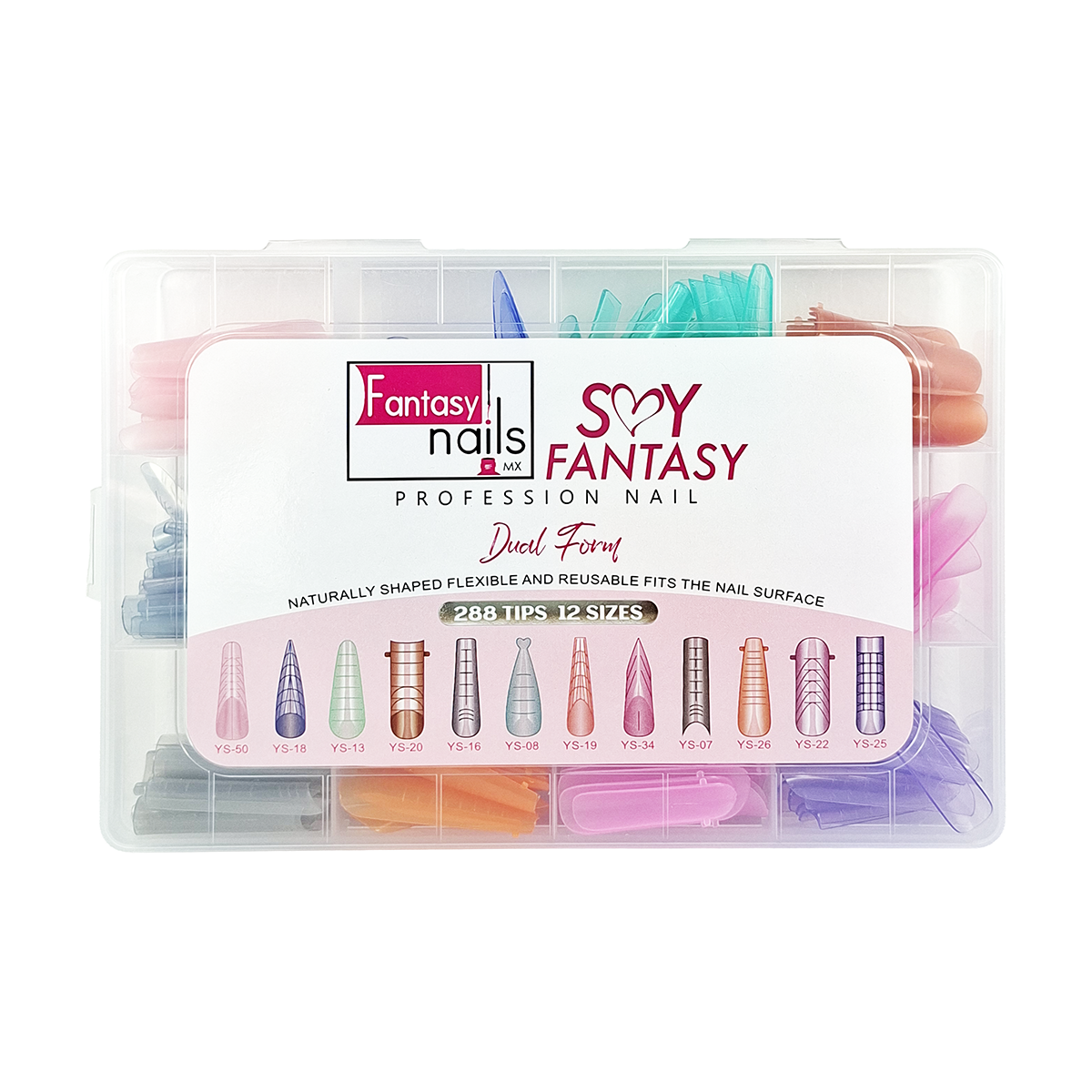 Tip Dual Form 12 Modelos Fantasy Nails
