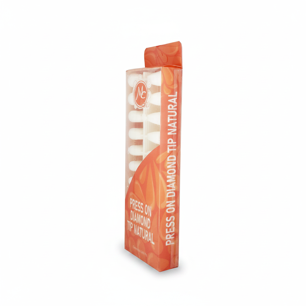 Tips Press On Diamond Natural 240 Pzs Mc Nails