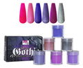 Coleccion Acrilicos  6 Pzs Gotica Fantasy Nails
