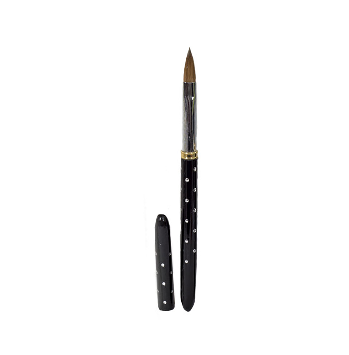 Pincel Kolinsky Black Rock #10 Para Uñas Acrílicas Mc Nails