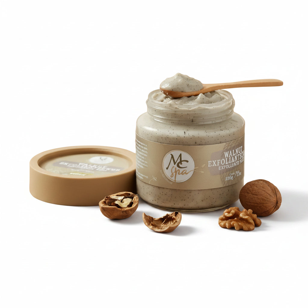 Exfoliante Scrub Facial Y Corporal Nuez Shell 220g Mc Nails