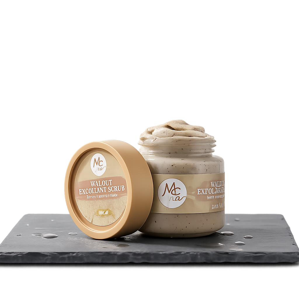Exfoliante Scrub Facial Y Corporal Nuez Shell 220g Mc Nails
