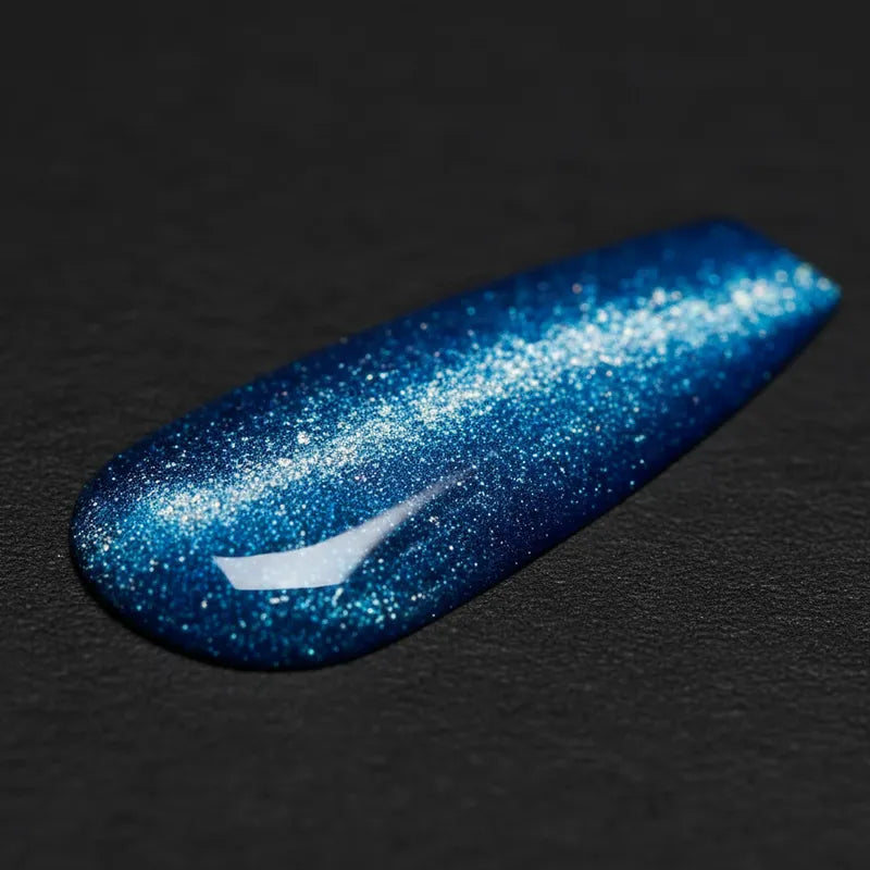 Gel Cat Opal Eye Azul Fantasy Nails