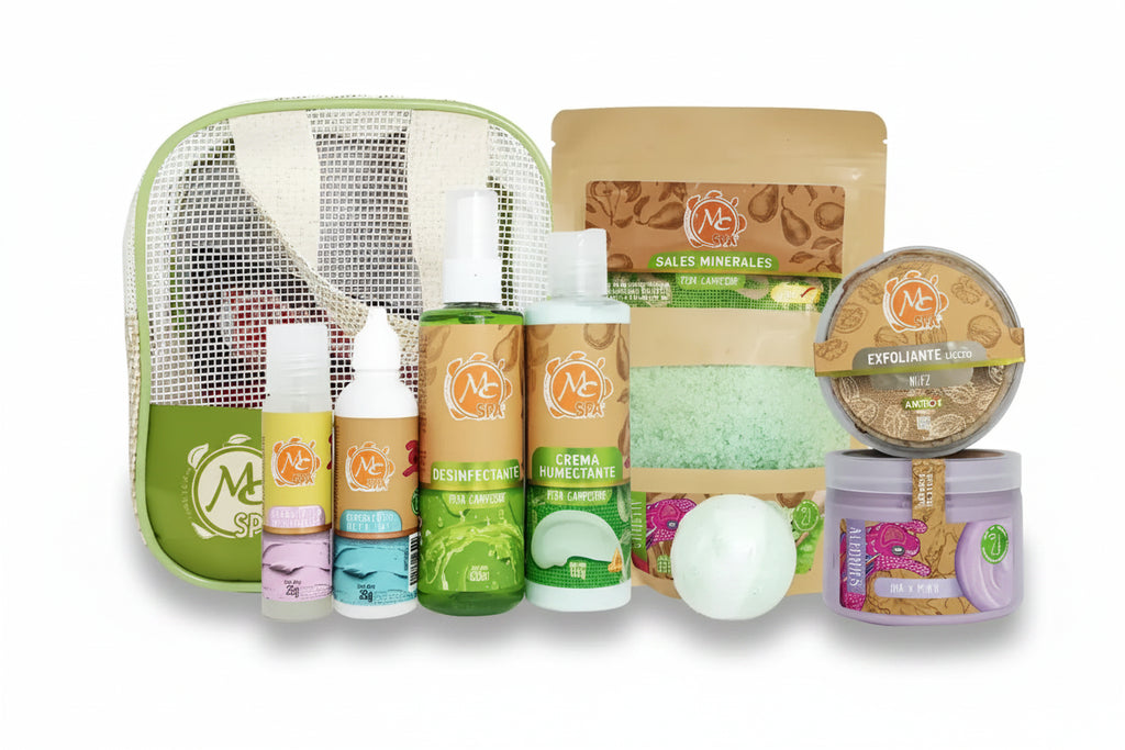 Kit Pro Spa Para Pedicure Y Manicure Pera Campestre 9 Pzs Mc Nails