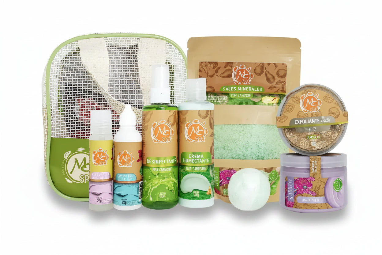 Kit Pro Spa Para Pedicure Y Manicure Pera Campestre 9 Pzs Mc Nails