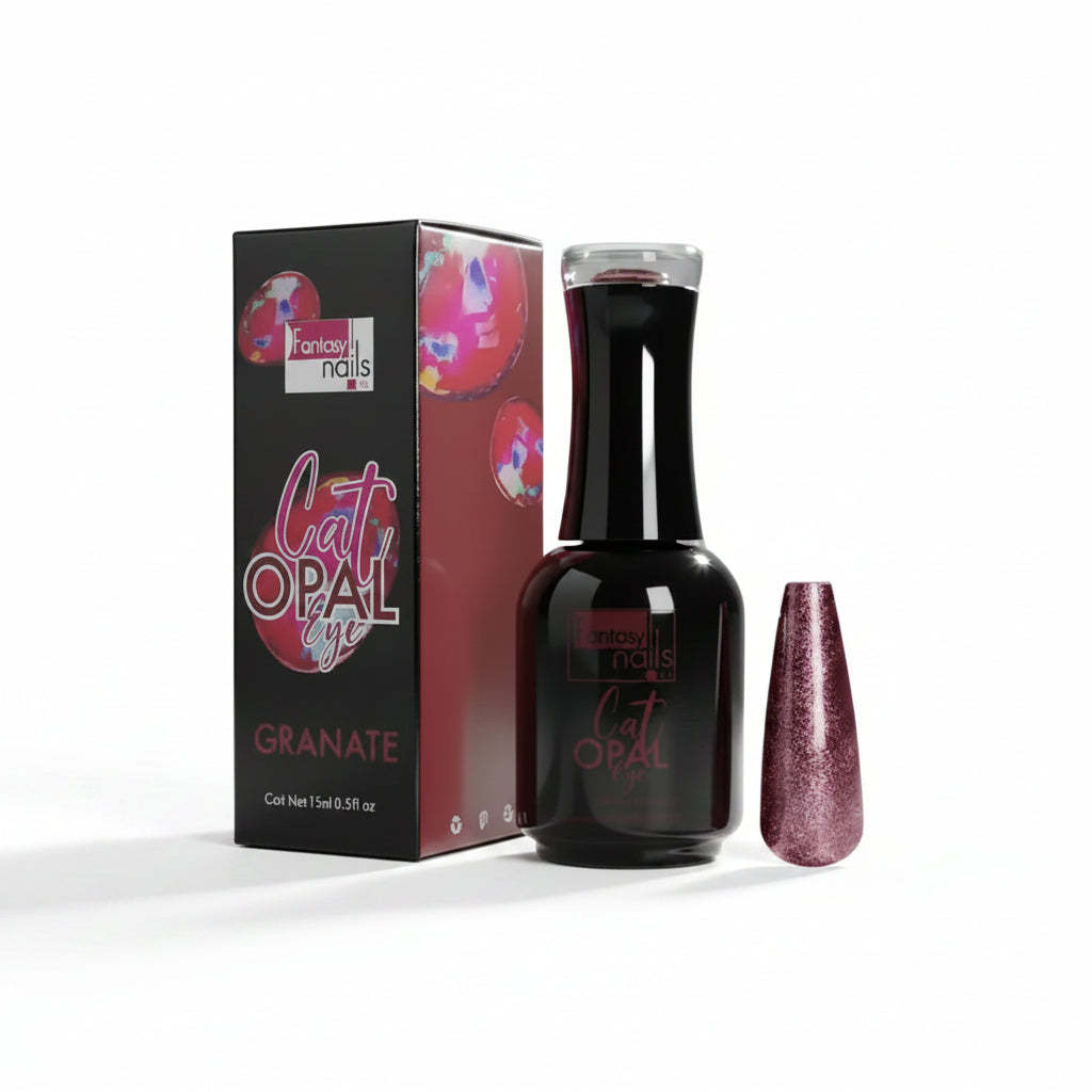Gel Cat Opal Eye Granate Fantasy Nails