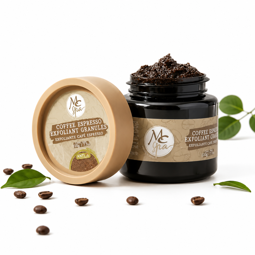 Exfoliante Scrub Facial Y Corporal Cafe Espresso 220g Mc Nails