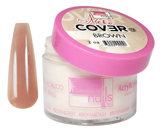 Polvo Acrilico Brown 2 Oz Fantasy Nails