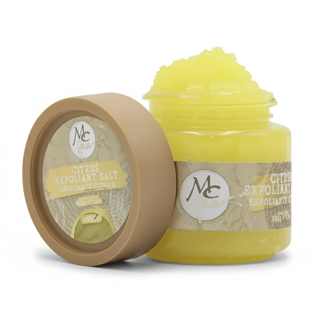 Exfoliante Scrub Facial Y Corporal Citrico Salt 220g Mc Nails