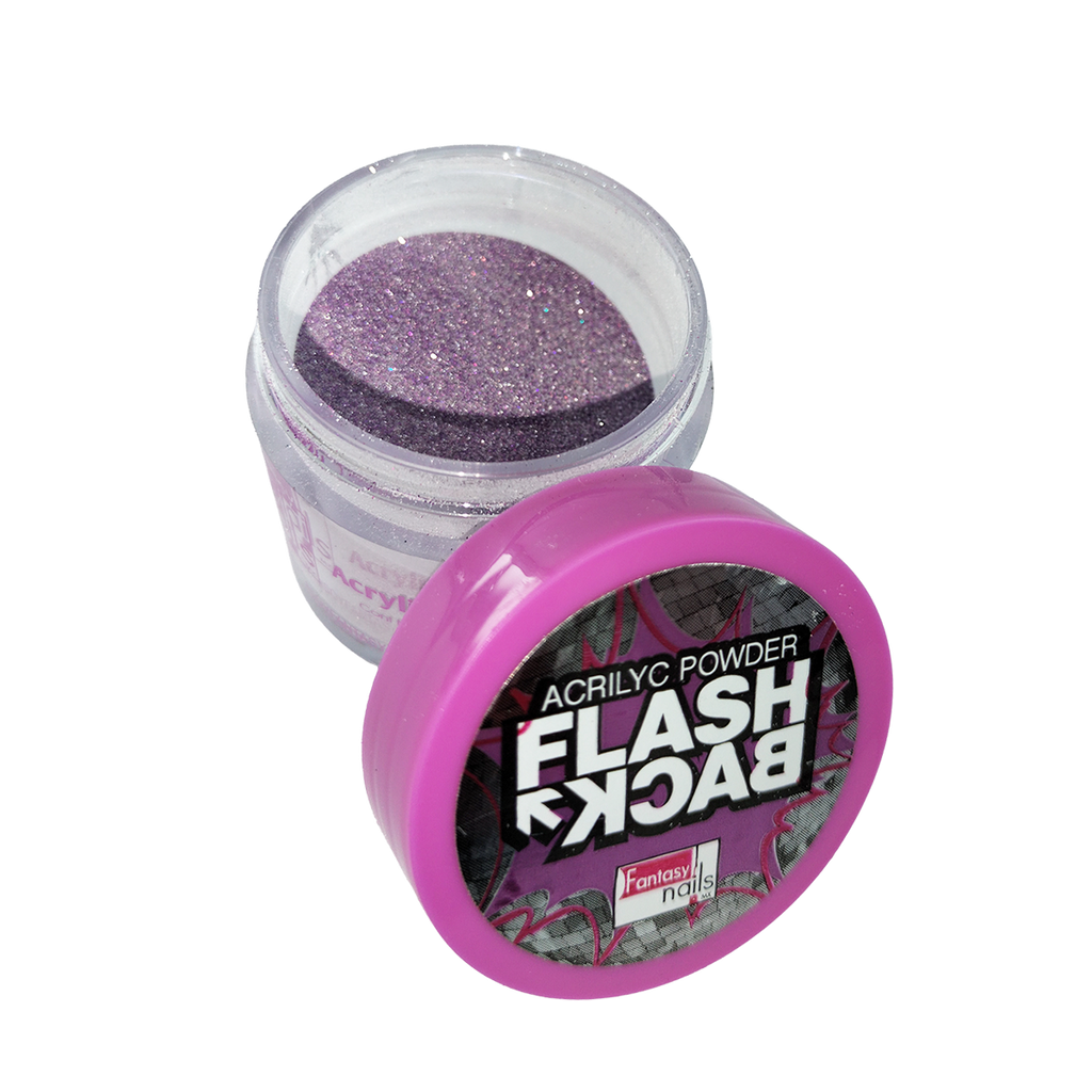 Acrilico Flash Back Morado Fantasy Nails