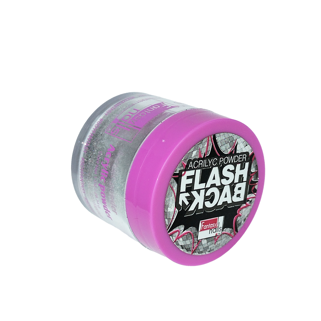 Acrilico Flash Back Negro Fantasy Nails